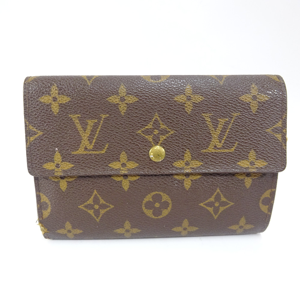 Louis Vuitton M61202 Porte Tresor Â· Etui Papie Monogram Tri-fold wallet T... | eBay