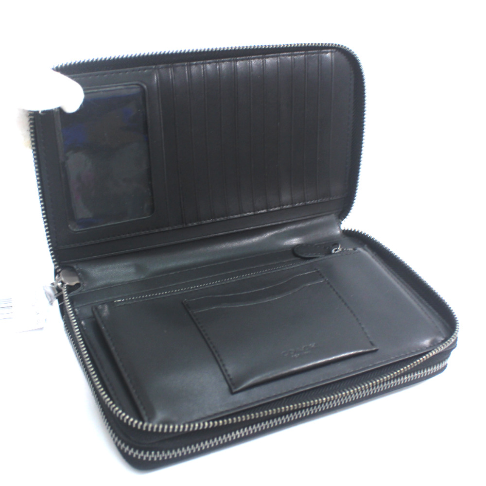 Coach F93504 Double zip travel organizer Signature purse