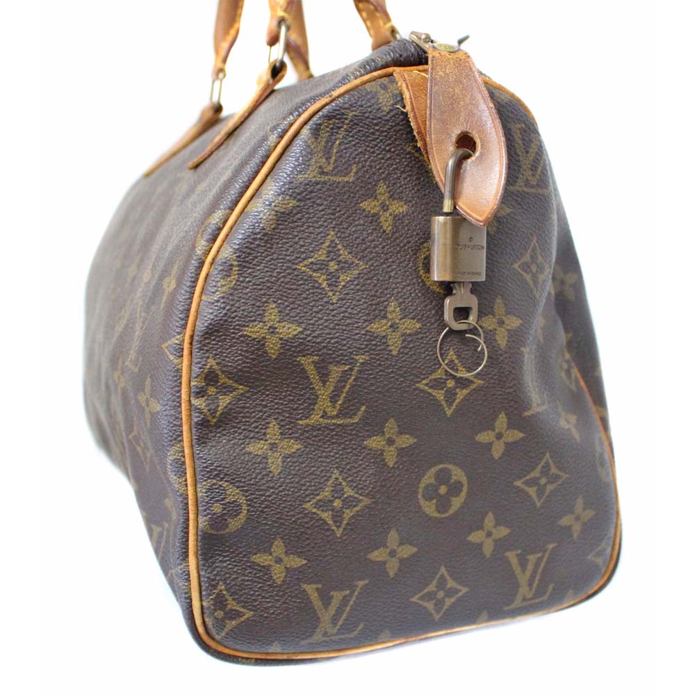 Louis Vuitton M41526 Mini Boston bag Monogram Speedy 30 Handbag Monogram can... | eBay