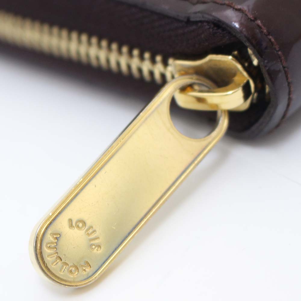 Louis Vuitton M93522 Zippy wallet Zip Around purse purple Monogram Vernis Women | eBay