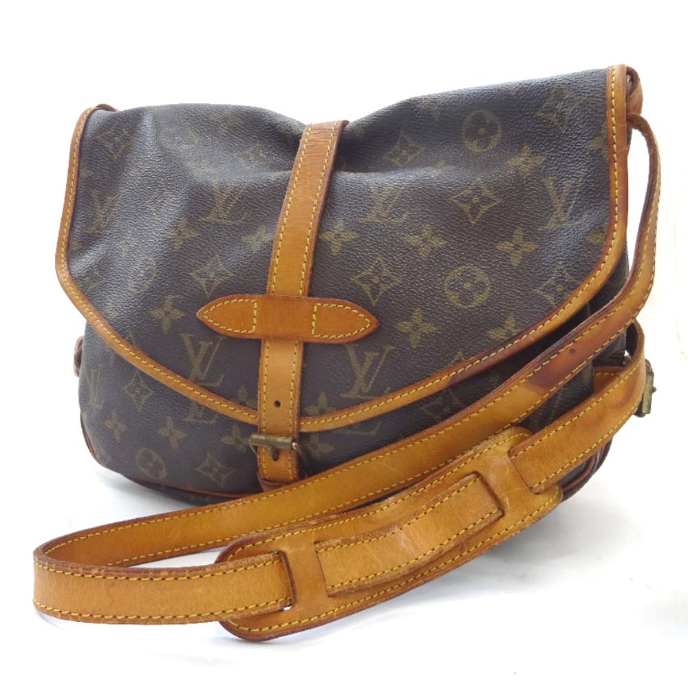Louis Vuitton M42256 Monogram Saumur 30 Shoulder Bag Monogram canvas/leather... | eBay