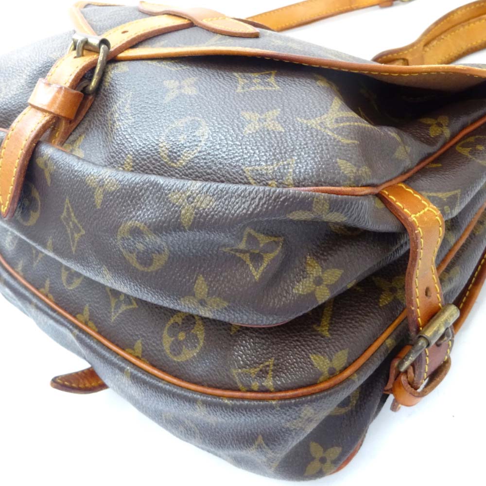 Louis Vuitton M42256 Monogram Saumur 30 Shoulder Bag Monogram canvas/leather... | eBay