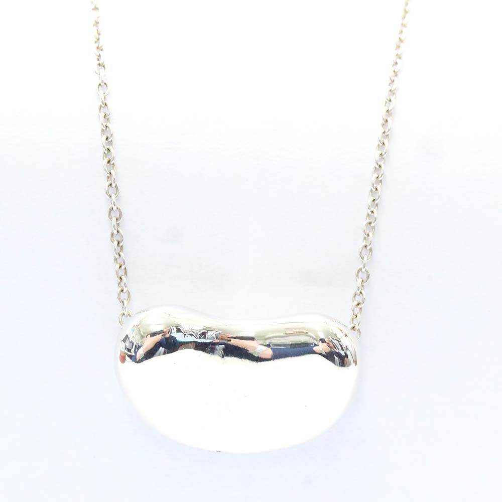 Tiffany & Co. Bean Necklace Silver925 Women eBay