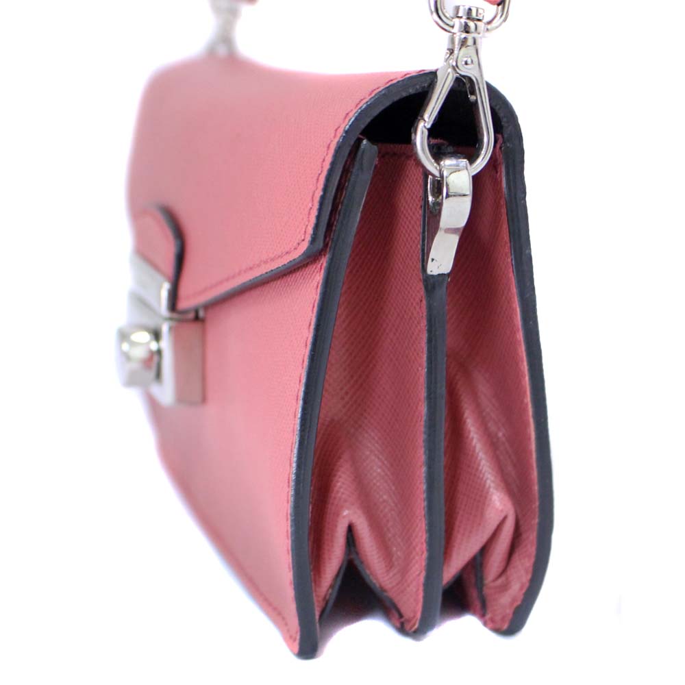 PRADA BN 2662 Safiano 2 Way Mini Pochette Shoulder bag leather Women | eBay