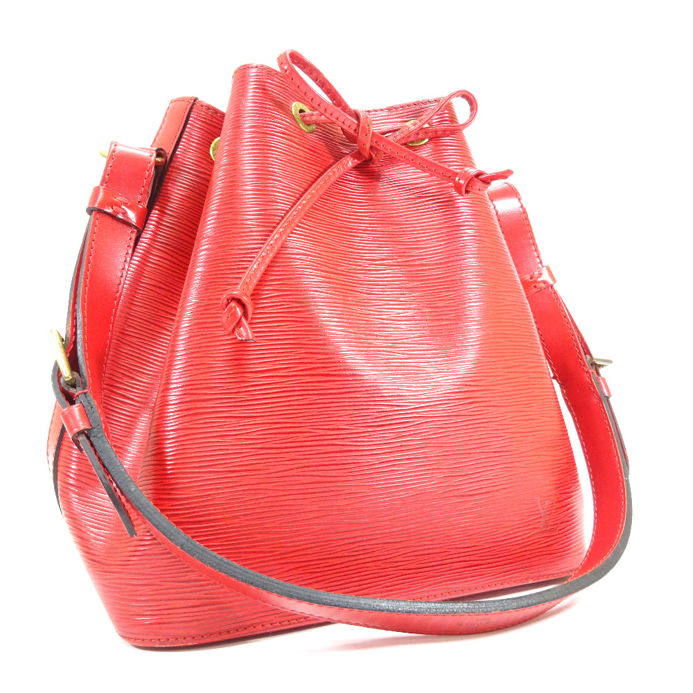 LOUIS VUITTON M44109 Epi Petit Noe Drawstring Bucket type Hand Bag Shoulder  Bag