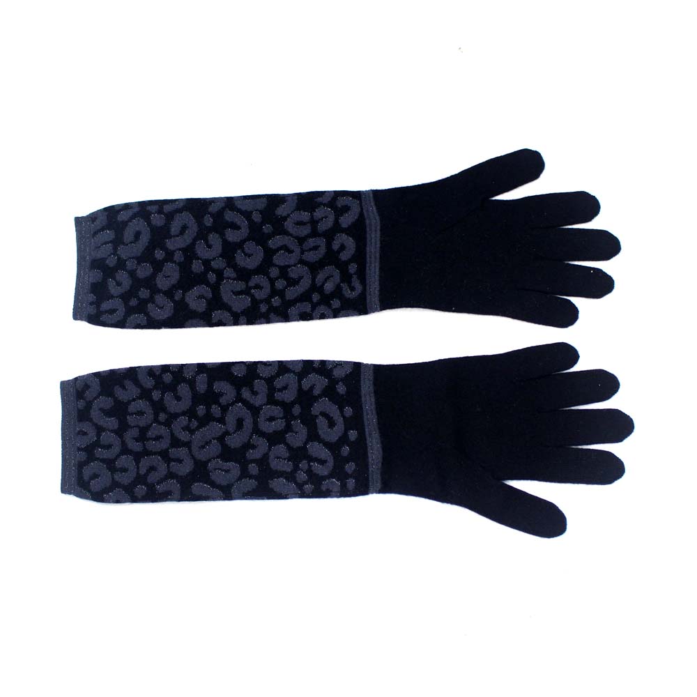 Louis Vuitton M 58346 Gon Meyu Leopard Long glove gloves Women | eBay