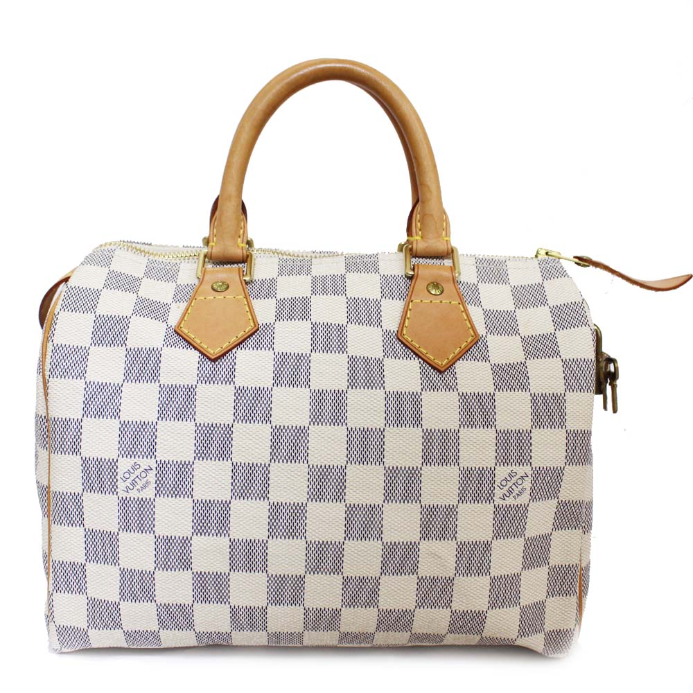 Louis Vuitton N41534 Speedy 25 Damier Mini Boston bag Handbag white Damier A... | eBay