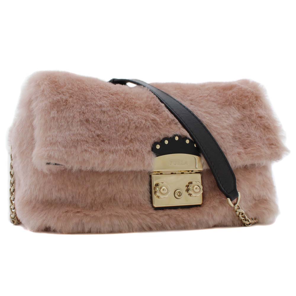 furla fur bag