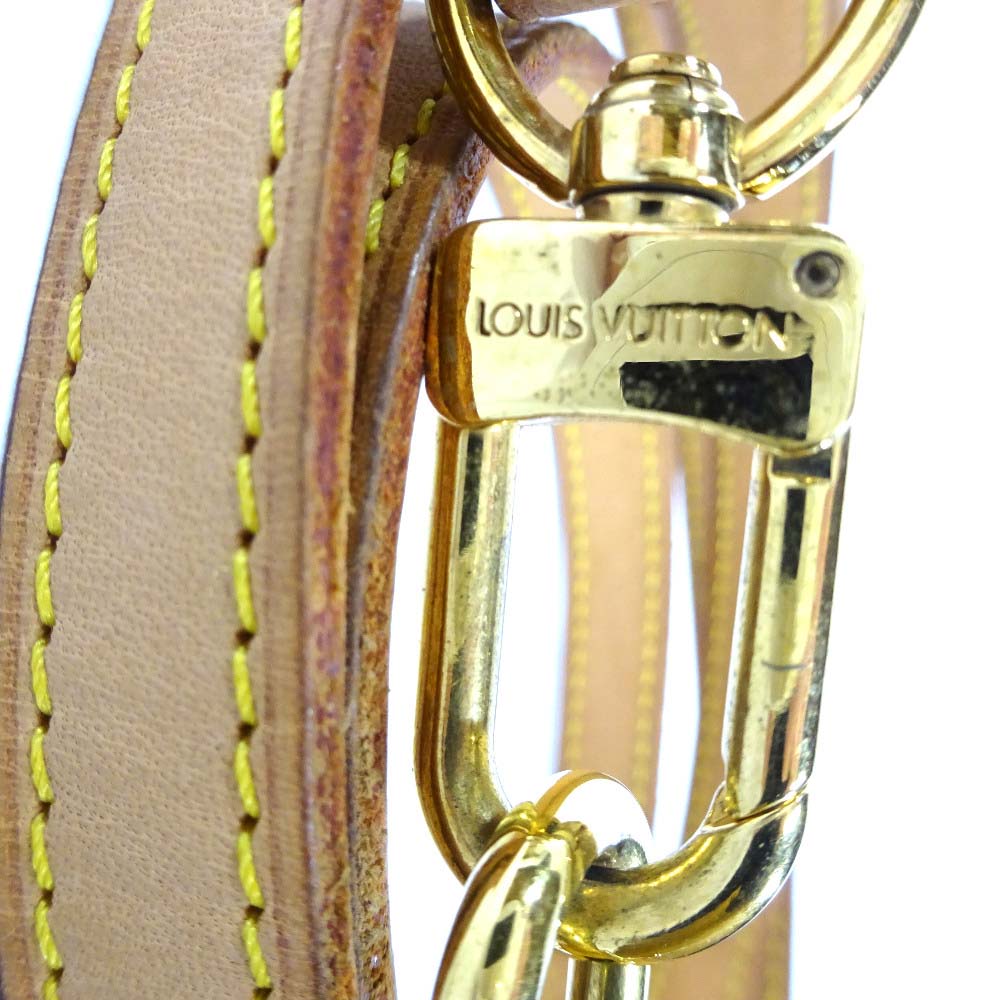 Louis Vuitton Nume leather slant Shoulder strap beige/Gold Hardware leather ... | eBay