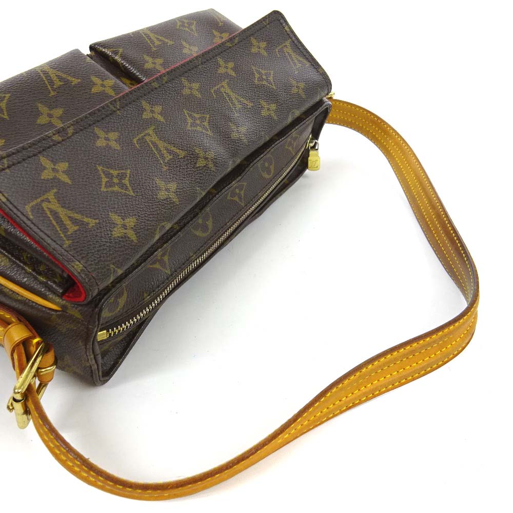 LOUIS VUITTON Monogram Viva Cite MM Shoulder Bag M51164 LV Auth