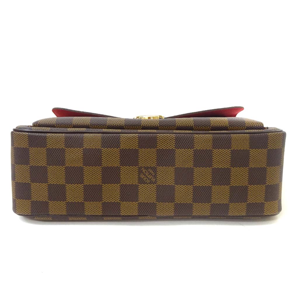 LOUIS VUITTON Damier Ebene Ravello GM Shoulder Bag N60006 LV Auth