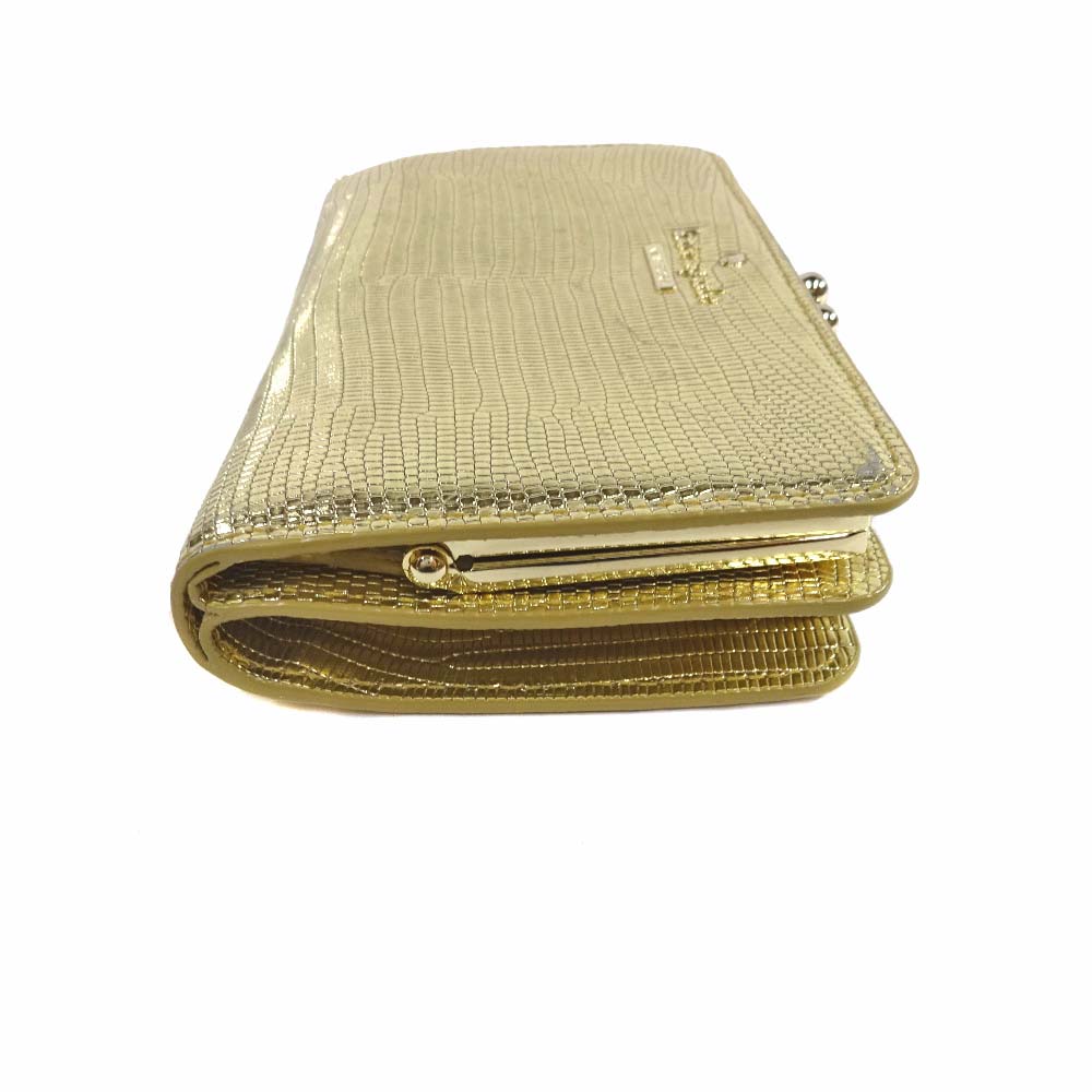 Women's Wallet With Outside Coin Pocket