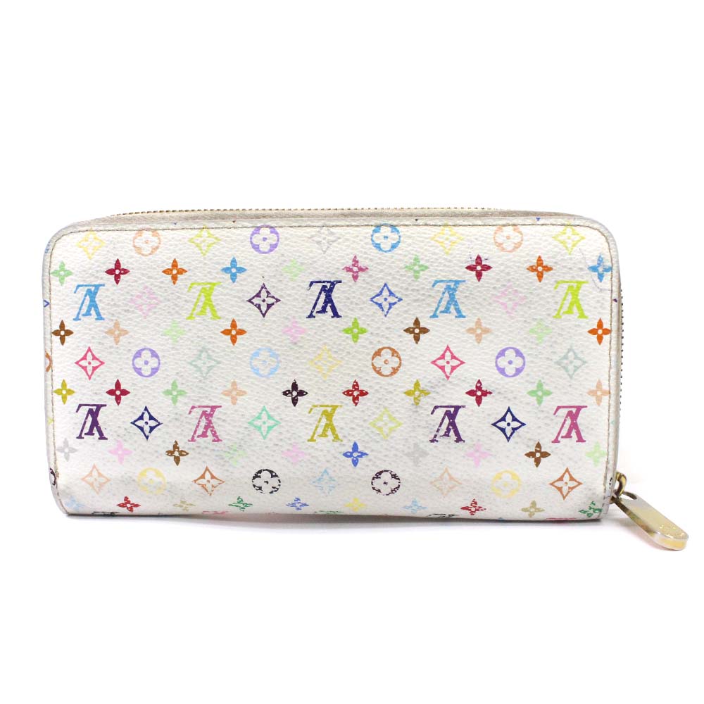 Louis Vuitton M60241 Zippy Wallet Monogram Zip Around purse white PVC/Monogr... | eBay
