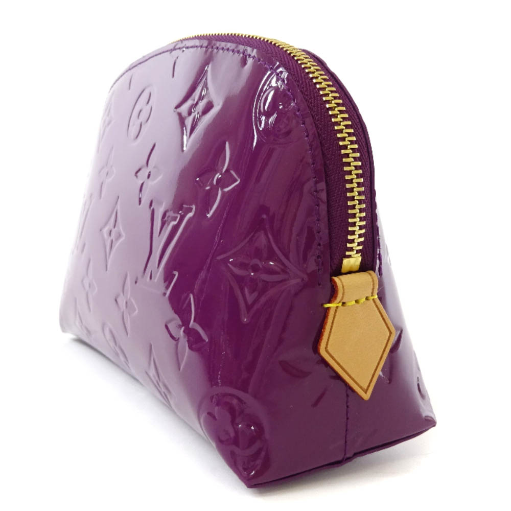 Louis Vuitton M90157 Vernis Pochette Cosmetic Pouch purple Vernis/leather Women | eBay