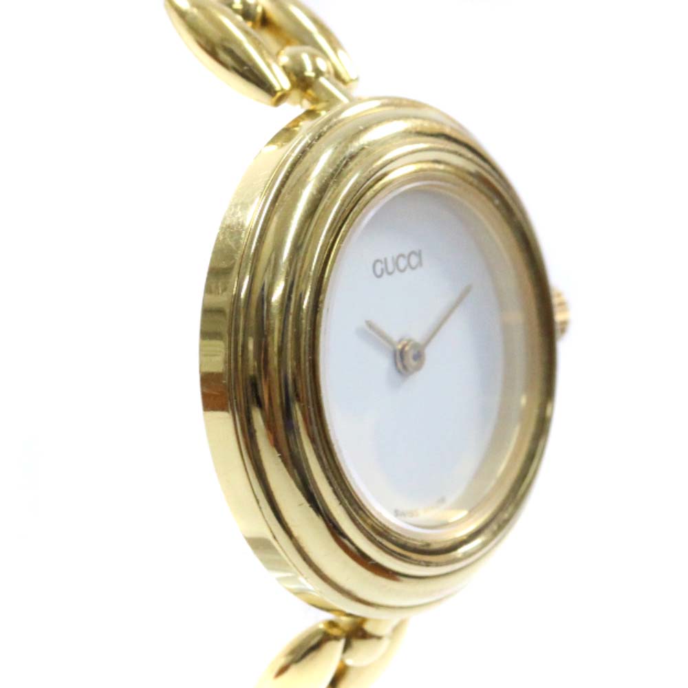 GUCCI 11/12.2 Change bezel Watches Gold Plated Women eBay