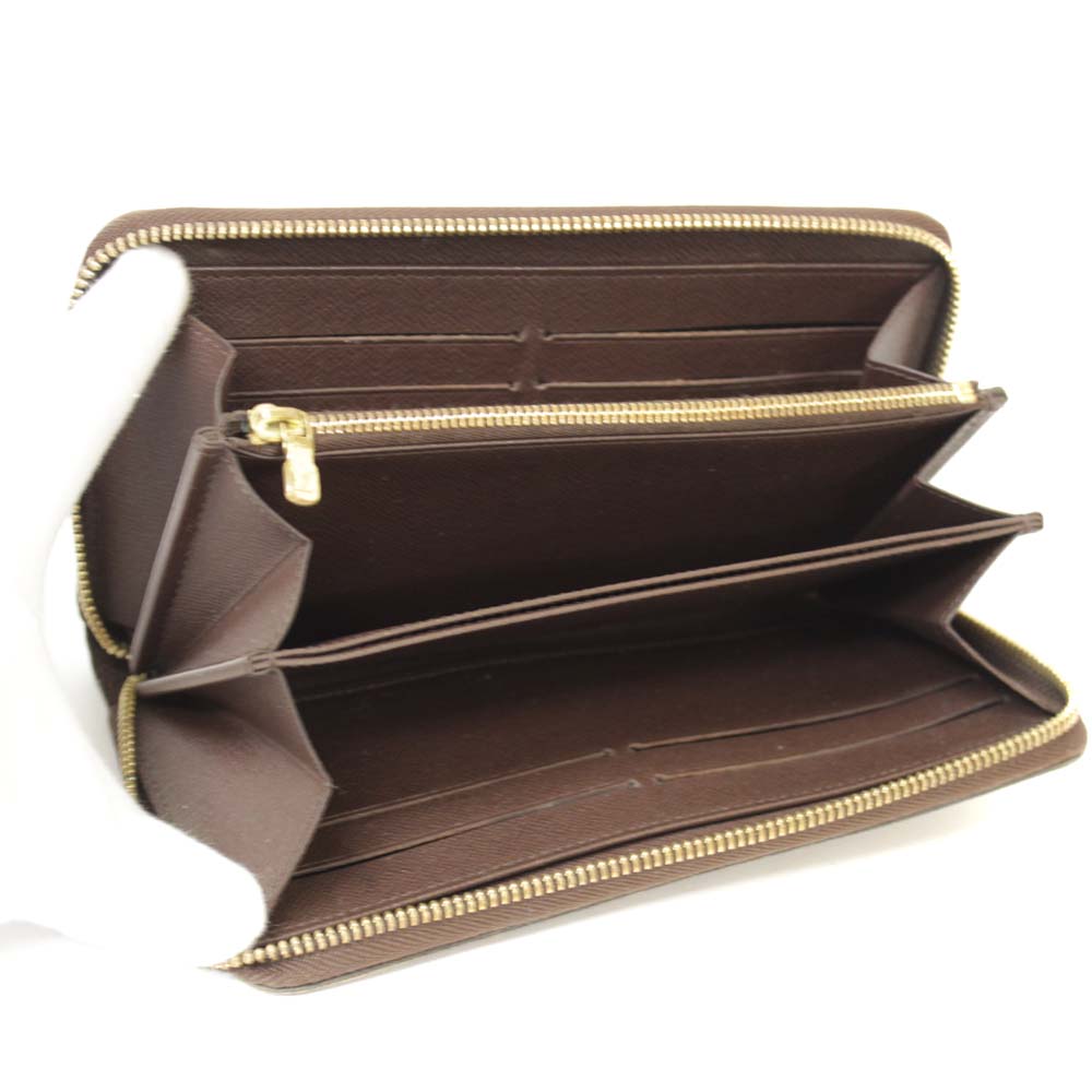 Louis Vuitton N60015 Damier Zippy Wallet Zip Around purse Damier canvas unisex | eBay