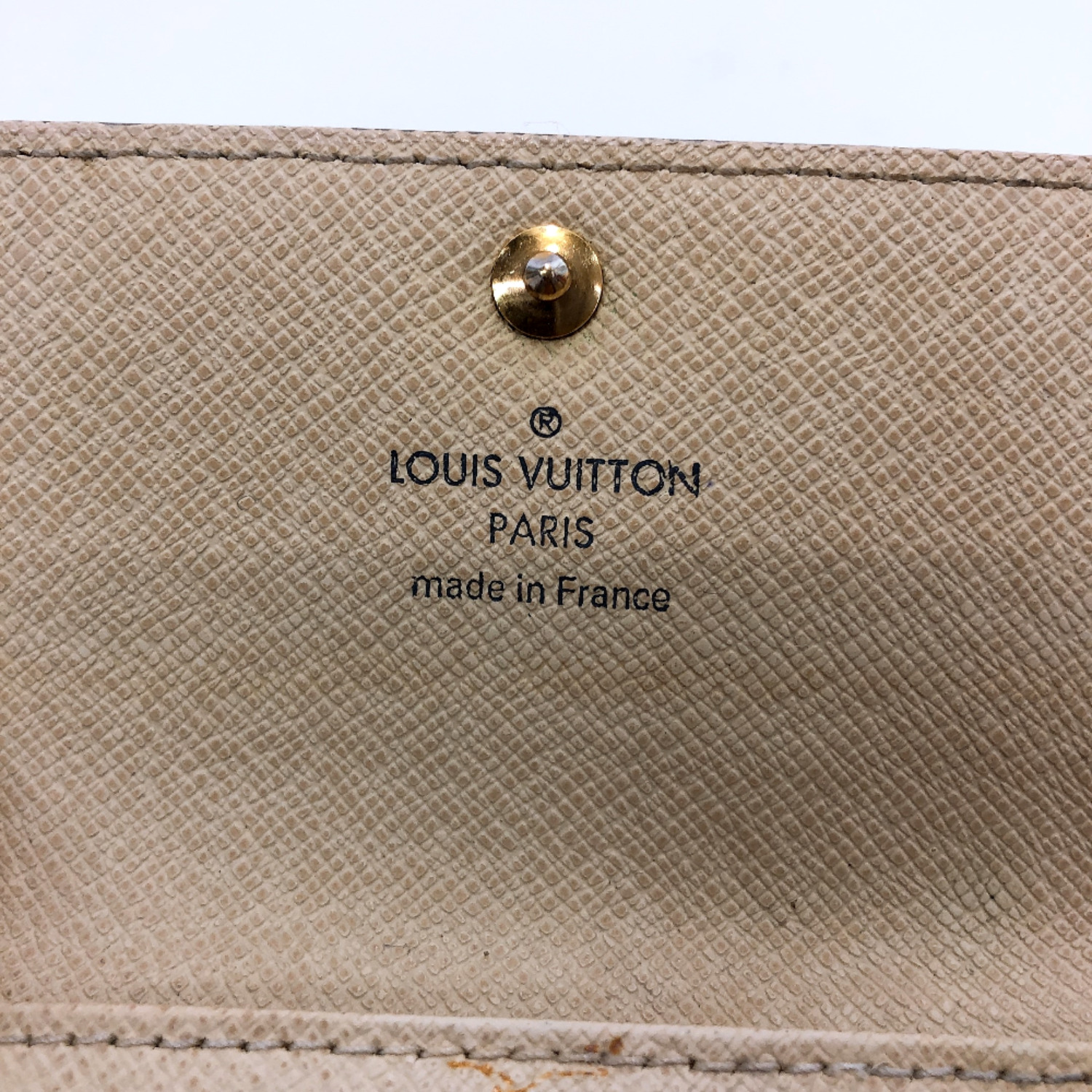 Louis Vuitton Damier Azur Canvas Key Holder
