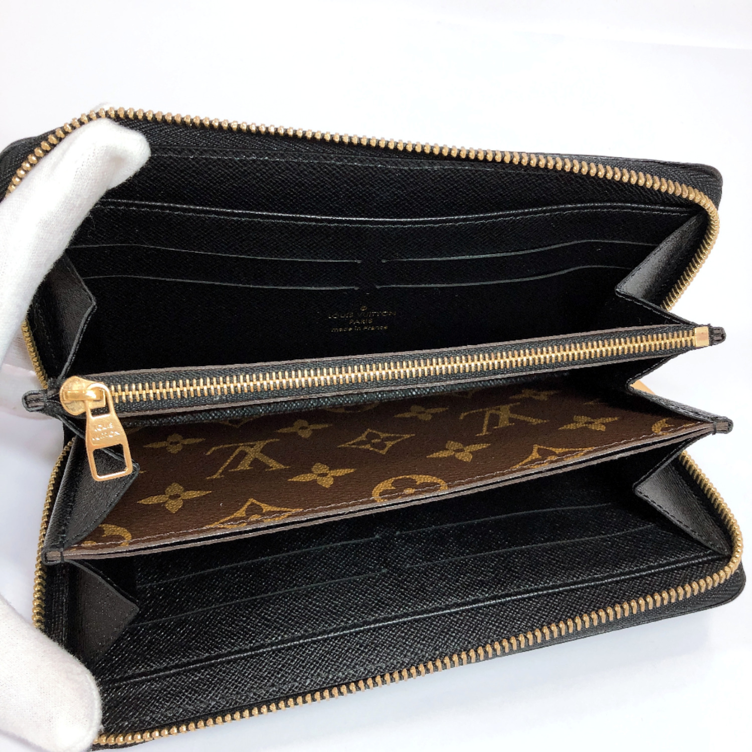LOUIS VUITTON purse M61855 Zippy Wallet Retiro Monogram canvas Brown Women | eBay