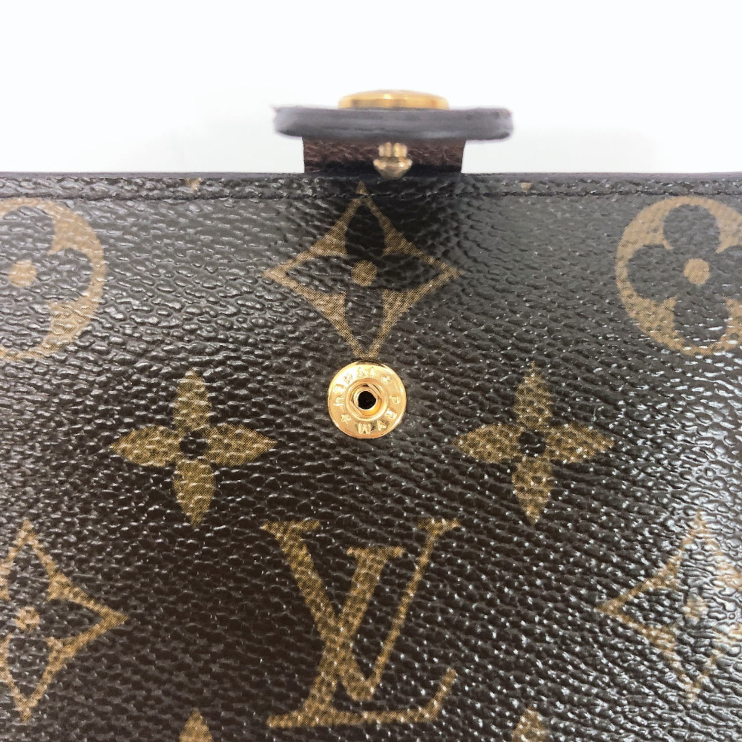 LOUIS VUITTON wallet M61674 Portefeiulle Vienova purse with a clasp ...