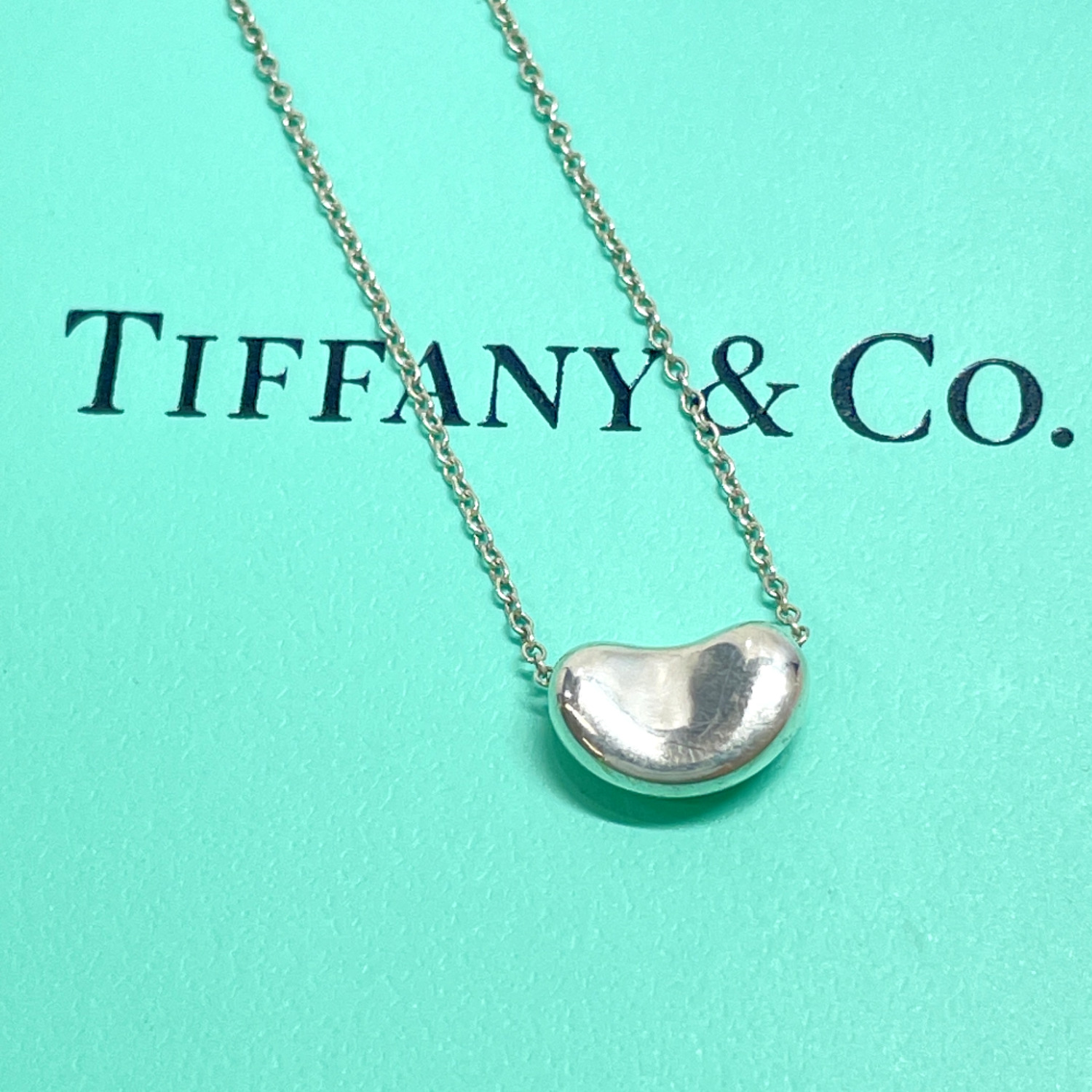 TIFFANY&Co. Necklace Beans Elsa Peretti Silver925 Women | eBay