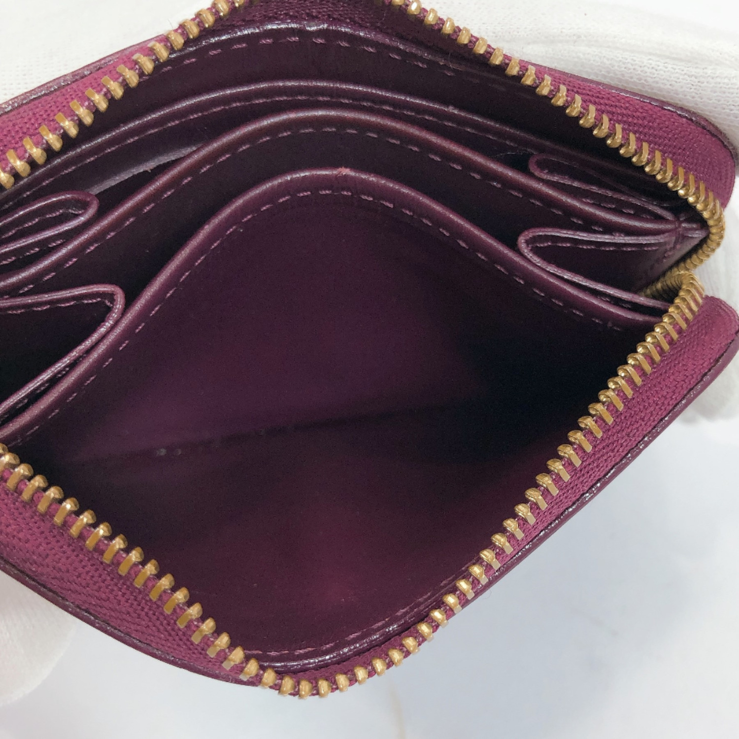LOUIS VUITTON M93603 zip around purse coin purse Monogram Vernis Women | eBay