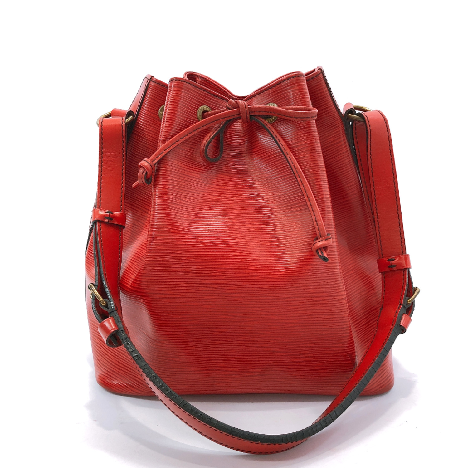 LOUIS VUITTON Shoulder Bag M44107 Petit Noe drawtring Epi Leather Castilian ... | eBay