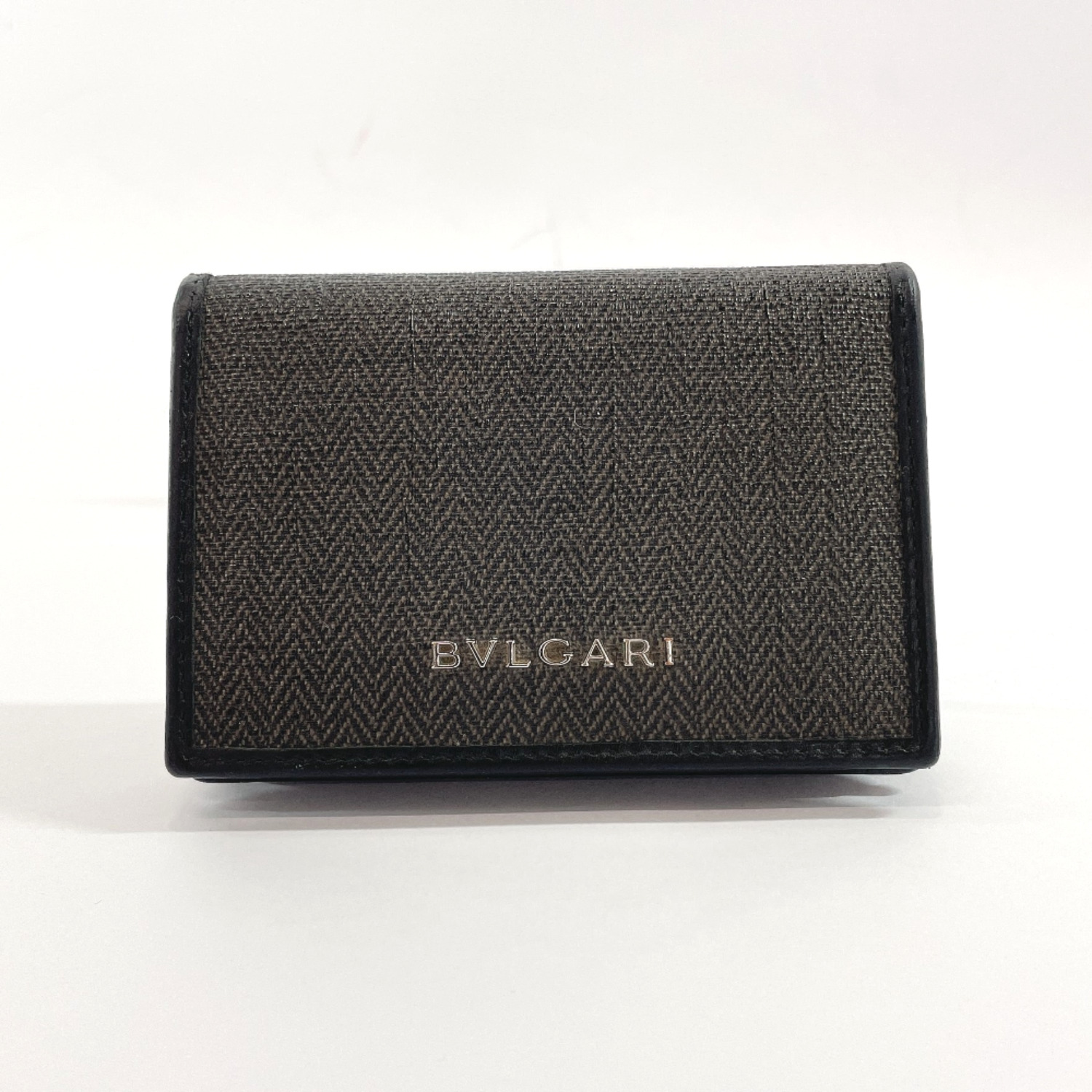 BVLGARI Card Case 32‘588 name card holder Weekend PVC/leather unisex | eBay