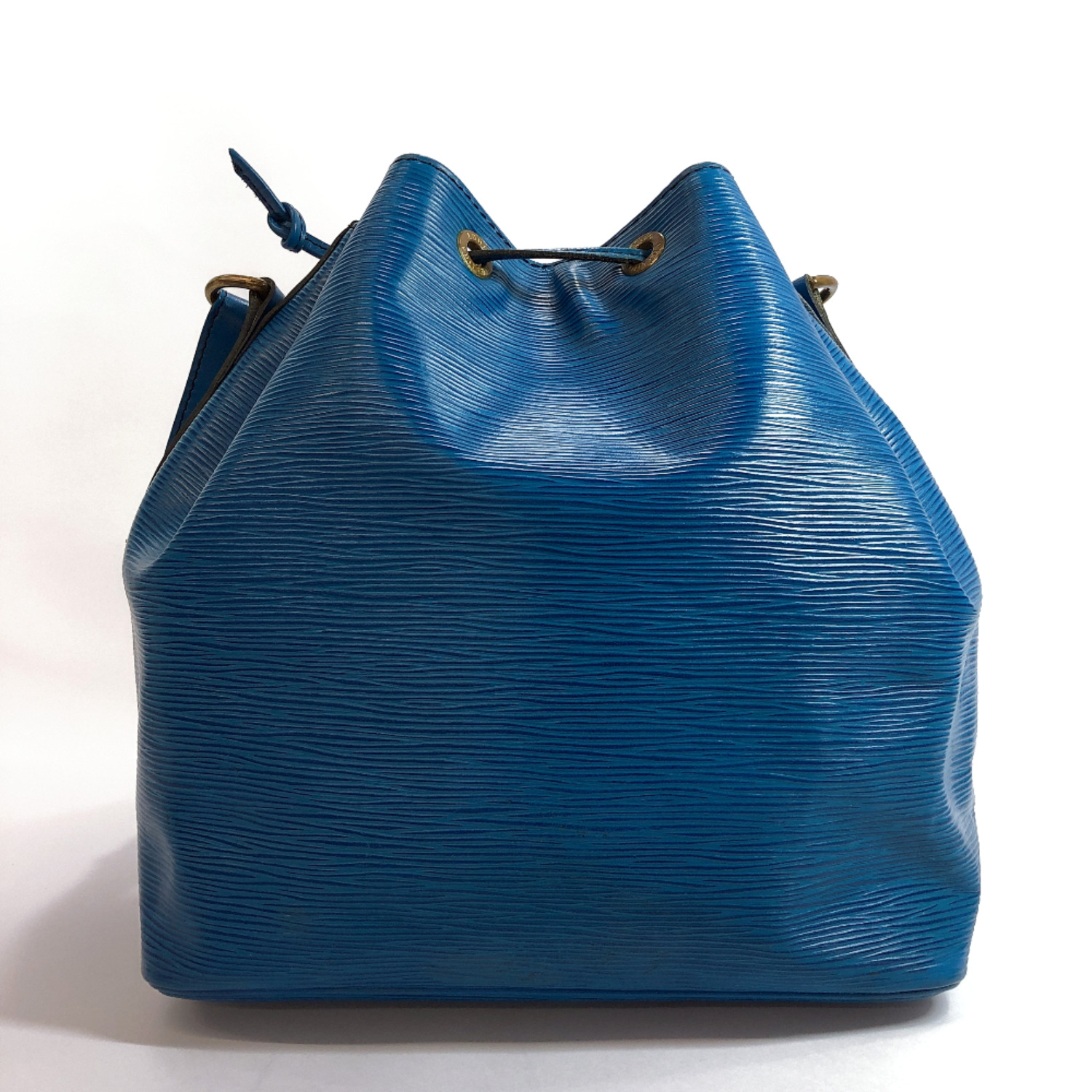 LOUIS VUITTON M44105 Petit Noe Shoulder Bag Toledo Blue Epi Leather