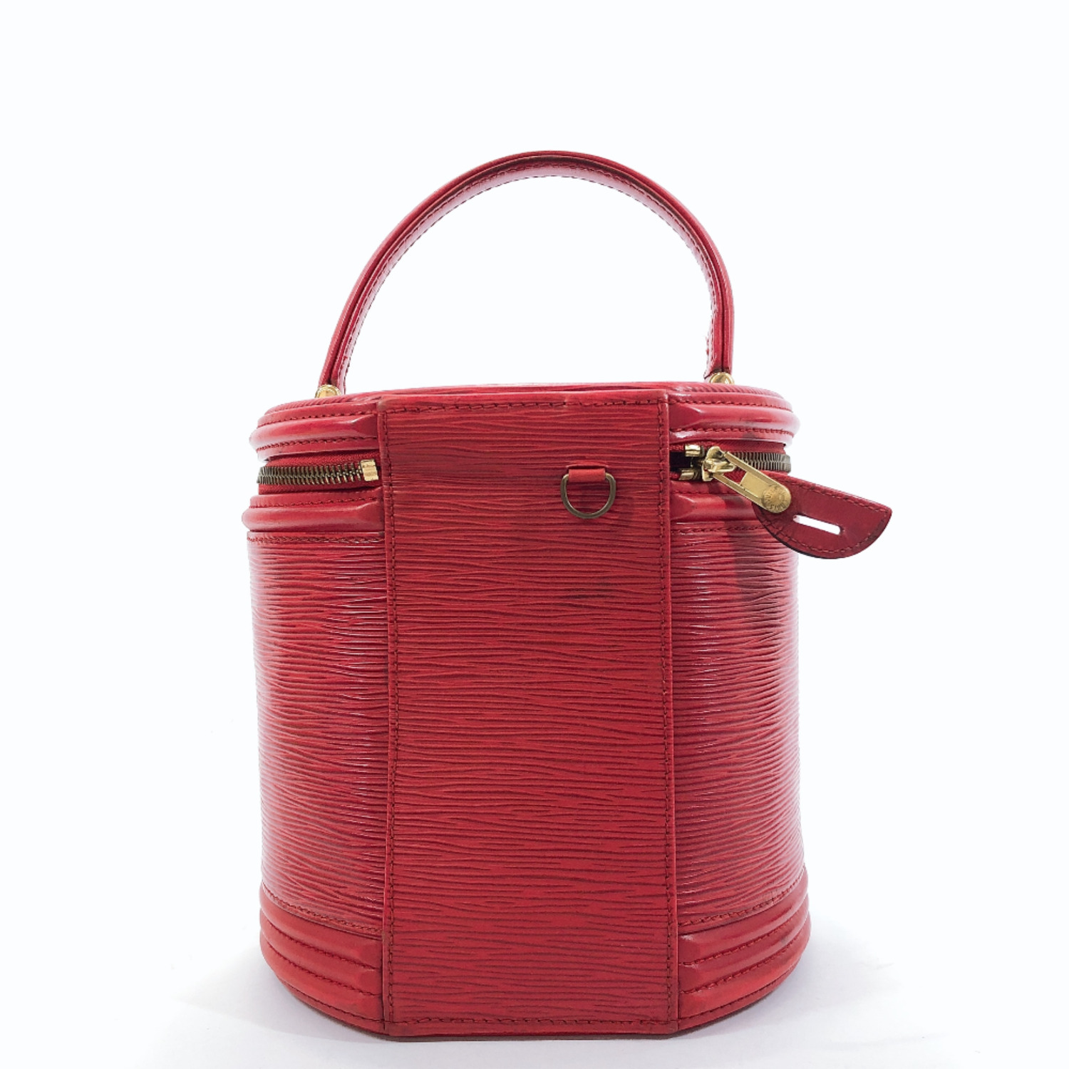 LOUIS VUITTON M48037 Vanity bag Cannes Handbag Castilian Red Epi Leather Women | eBay
