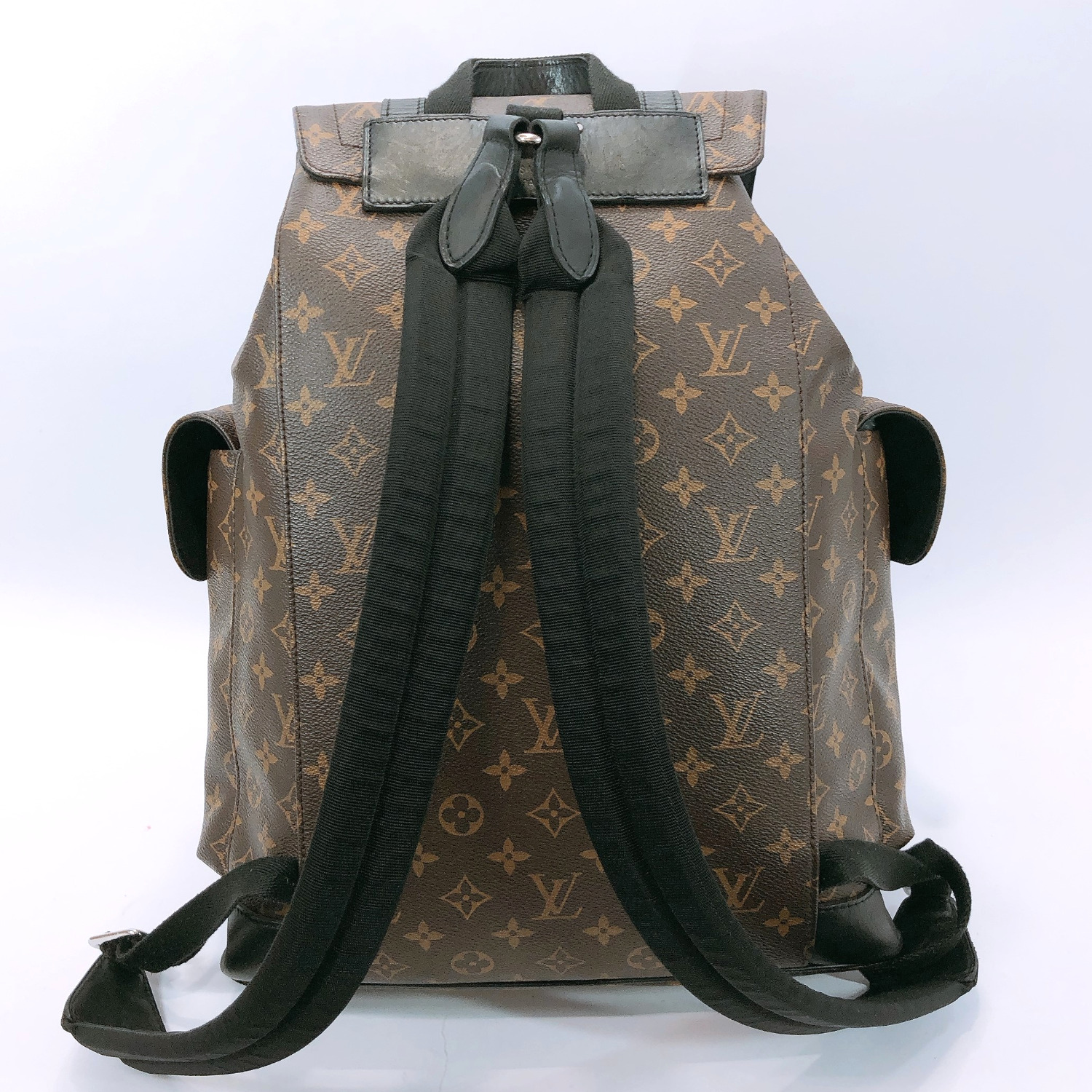 LOUIS VUITTON M43735 Christopher PM Backpack Â· Daypack Monogram macacer mens | eBay