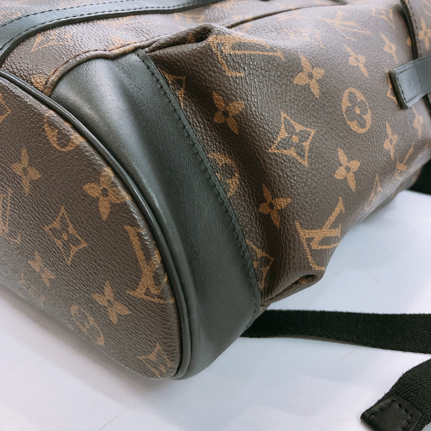 Louis Vuitton Christopher Messenger Shoulder Bag Monogram macacer Brown  Blac