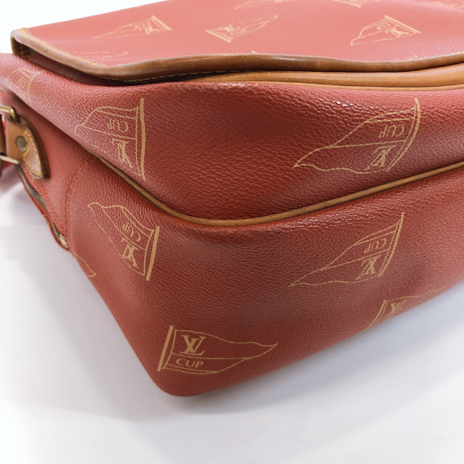 LOUIS VUITTON Shoulder Bag M80028 Calvi Vuitton cup PVC mens | eBay