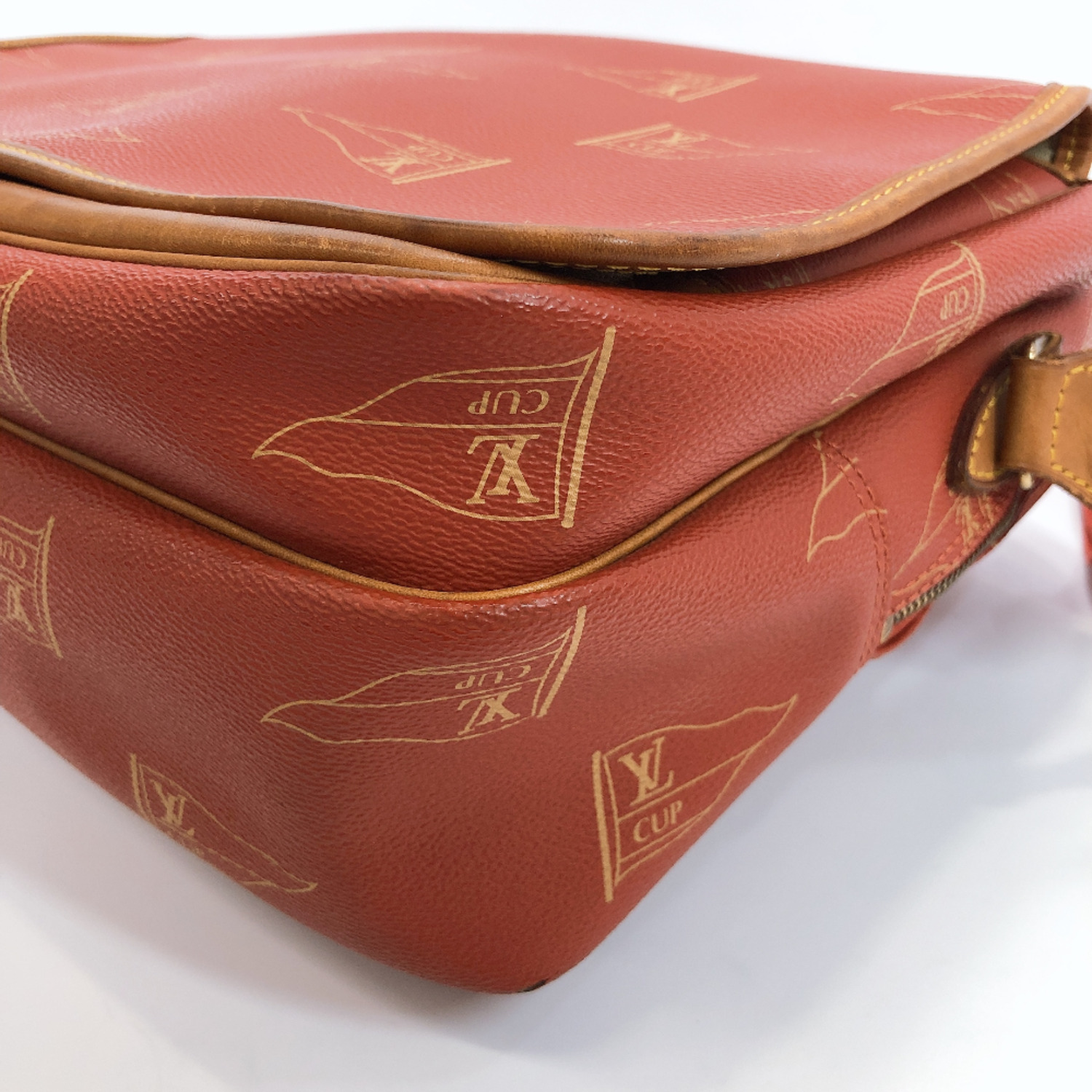 LOUIS VUITTON Shoulder Bag M80028 Calvi Vuitton cup PVC mens | eBay