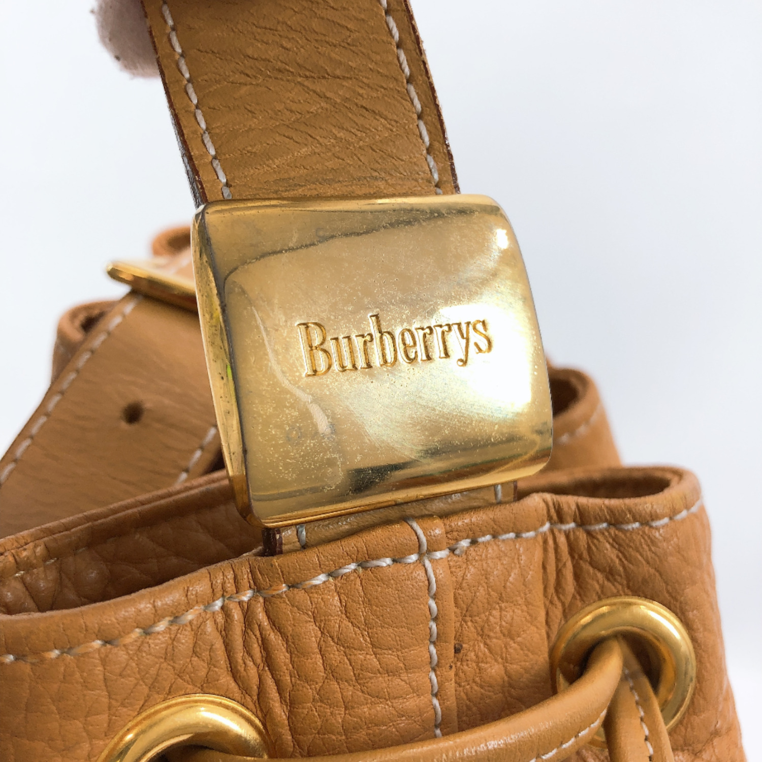 BURBERRY Shoulder Bag bucket leather Women | eBay