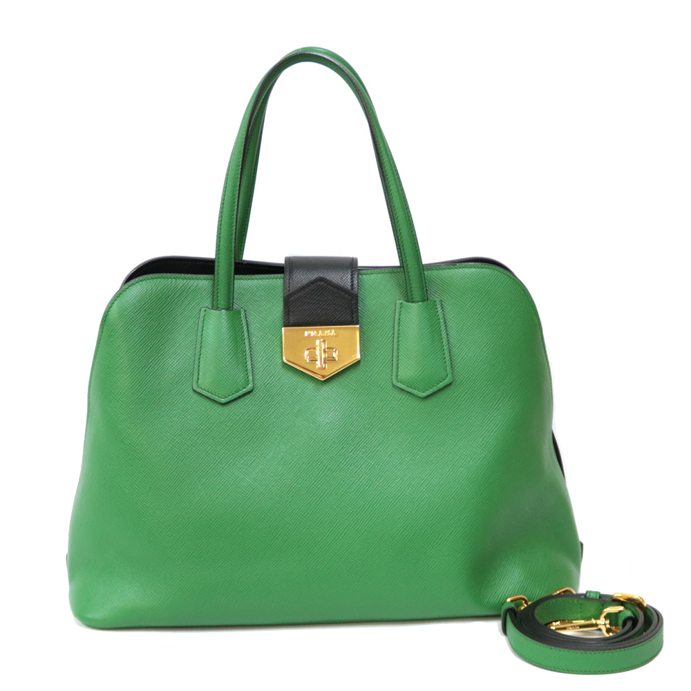 prada green small bag