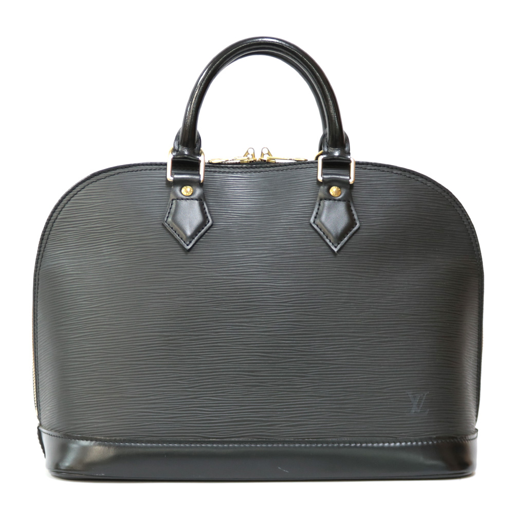 LOUIS VUITTON Handbag M52142 black Epi from japan | eBay