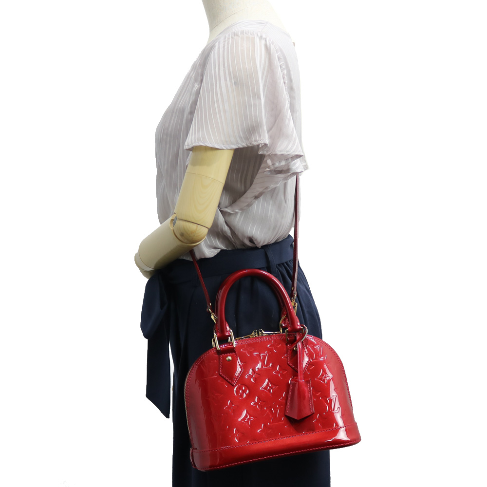 LOUIS VUITTON Shoulder Bag M91771 Handbag Monogram Vernis from japan | eBay
