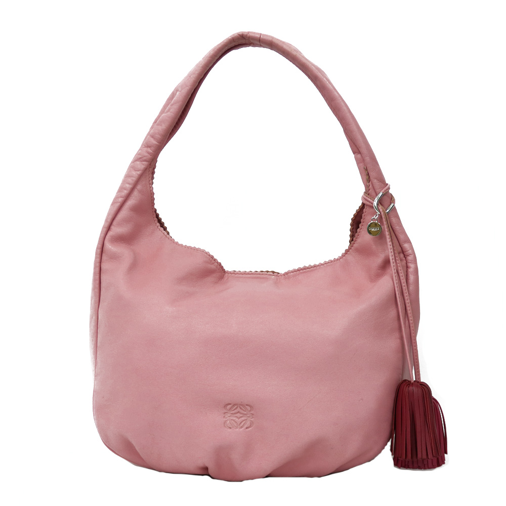 LOEWE Shoulder Bag pink from japan | eBay