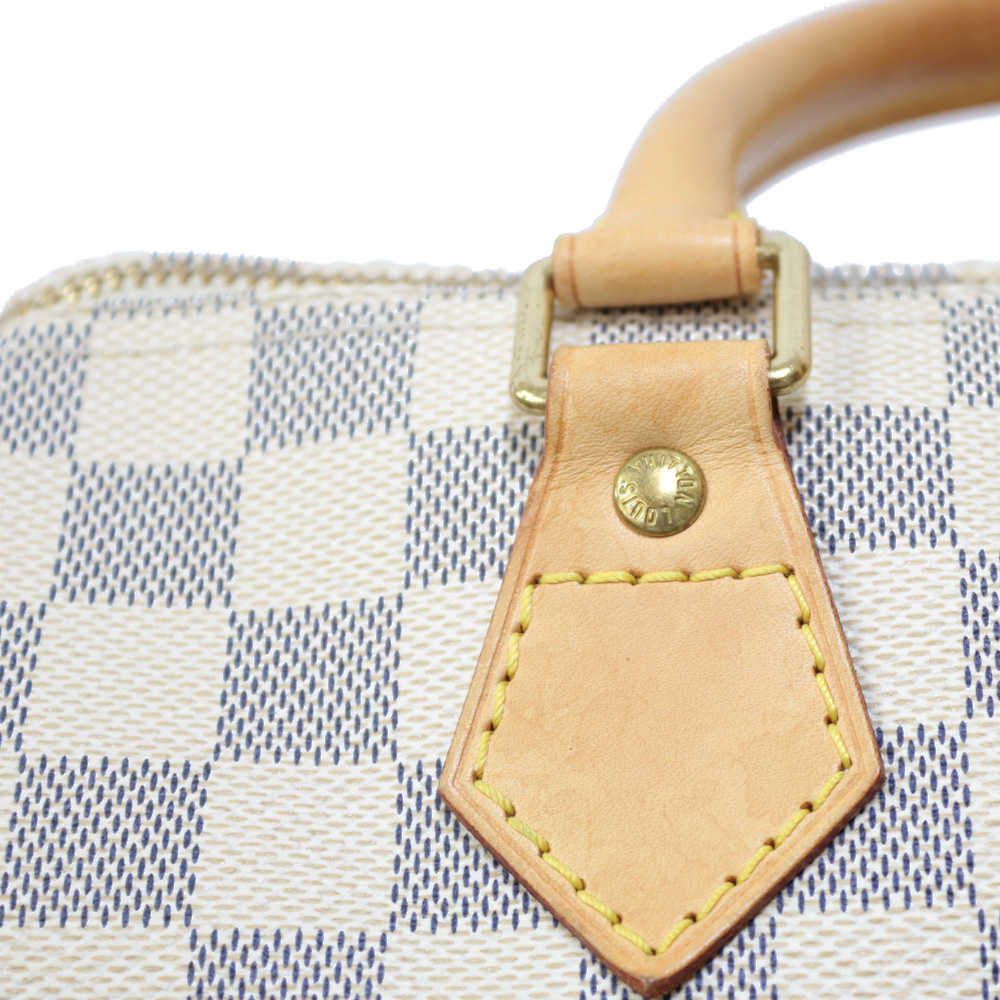 LOUIS VUITTON Handbag N51434 Damier Azur Speedy 25 from japan | eBay
