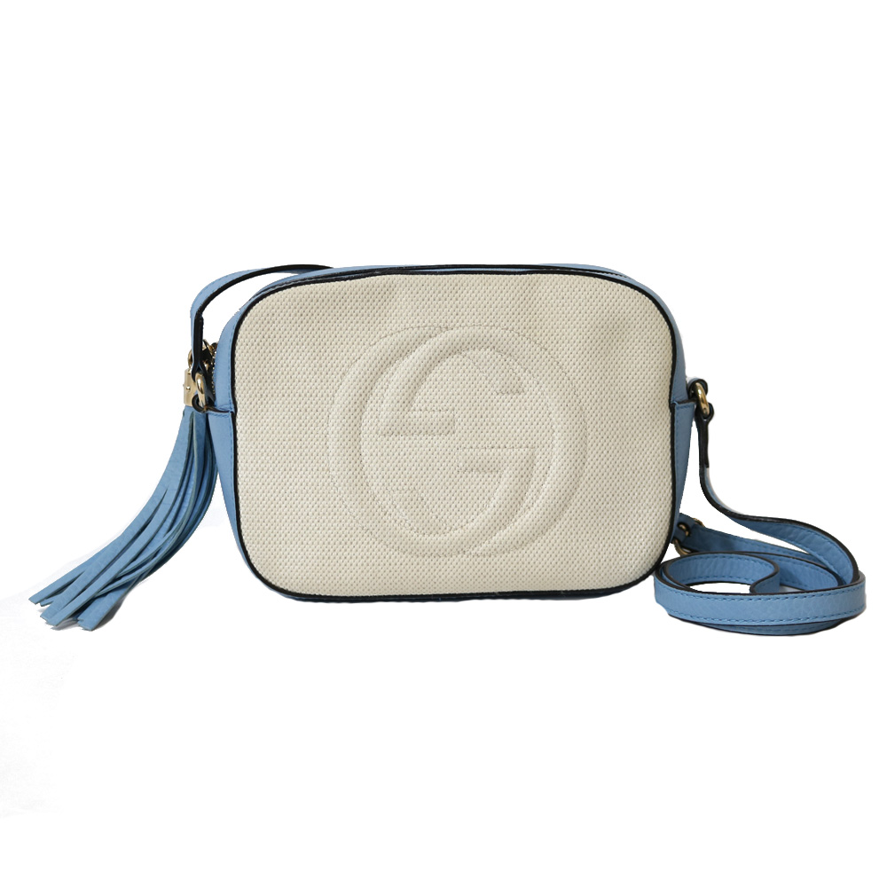 gucci disco bag blue