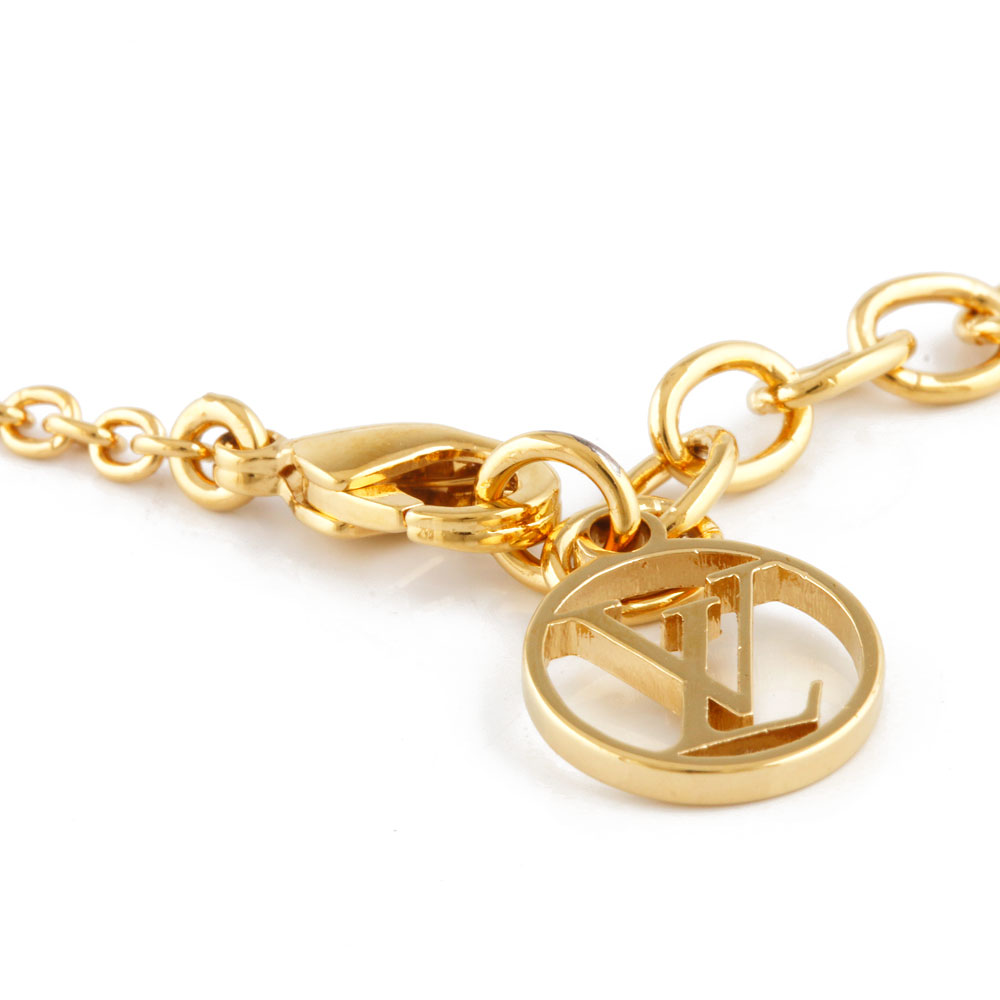 LOUIS VUITTON Bracelet M61084 gold Essential V from japan | eBay