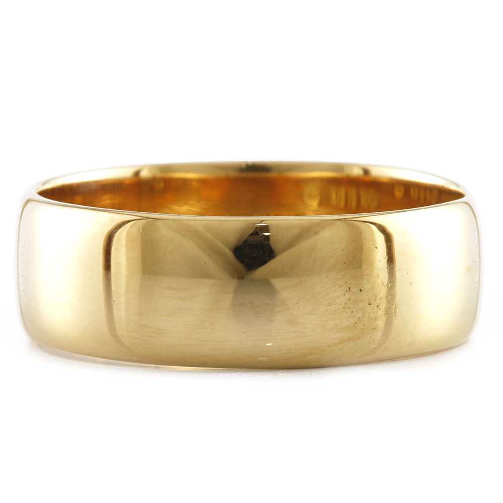 Ring gold 18K K18 Gold simple from japan | eBay