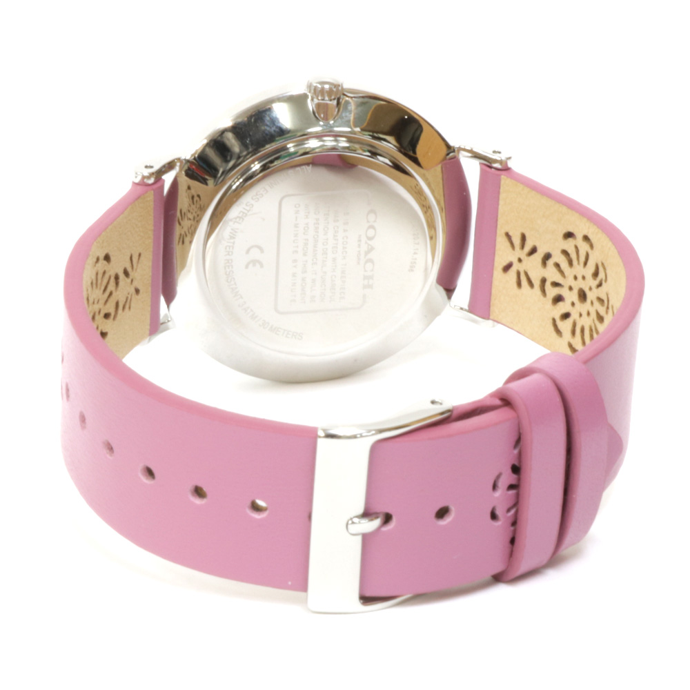 coach watch women's pink