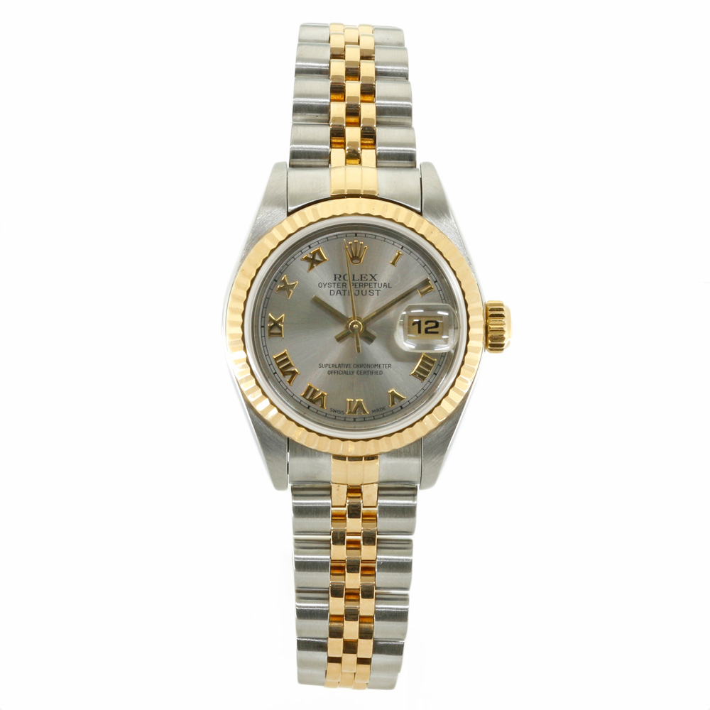 gold rolex roman numerals