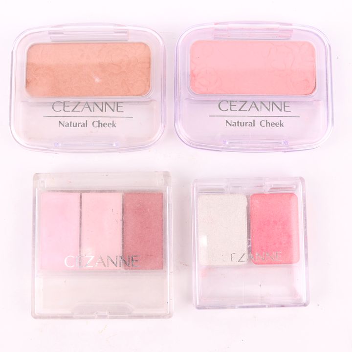 セザンヌ チーク ツーカラーアイシャドウ他 4点セット まとめて コスメ チップ無 レディース CEZANNE  【中古】｜CEZANNE｜店舗買取｜メイクアップ＞その他メイクアップ｜USEDのアパレル通販サイト - SMASELL（スマセル）