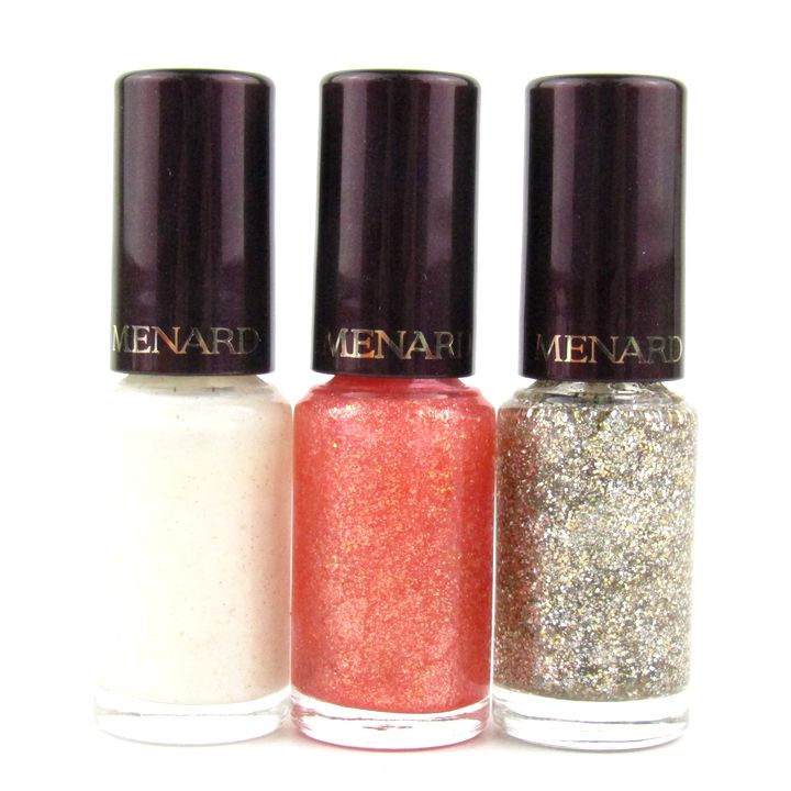 メナード ネイルカラー ミニ 3色セット 若干使用 コスメ レディース