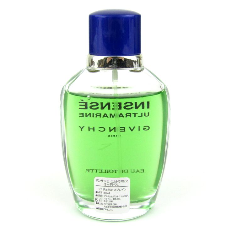 ジバンシィ 香水 アンサンセ ウルトラマリン オーデトワレ EDT 残半量以上 フレグランス レディース 50mlサイズ GIVENCHY 【中古】｜ GIVENCHY｜店舗買取｜フレグランス＞香水｜USEDのアパレル通販サイト - SMASELL（スマセル）