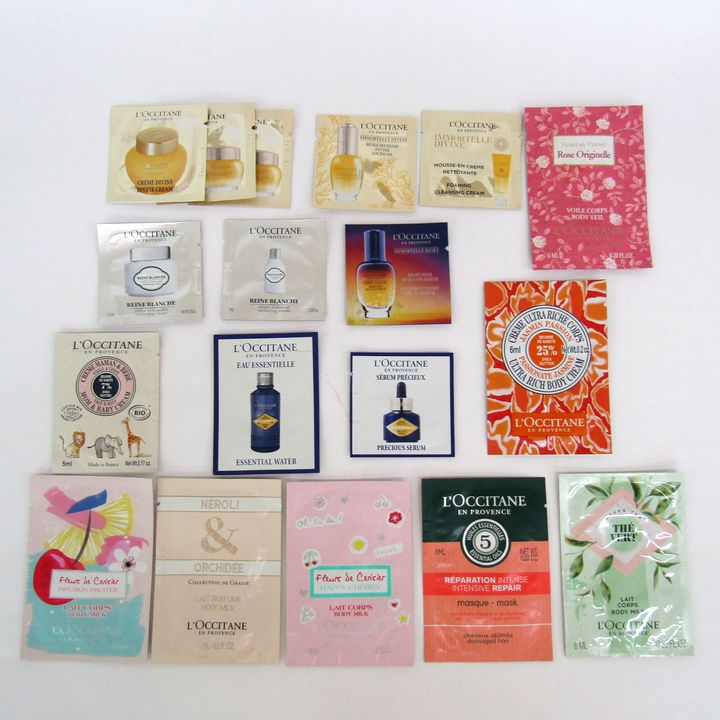 ロクシタン サンプル 未使用 ディヴァインクリーム他 18点セット