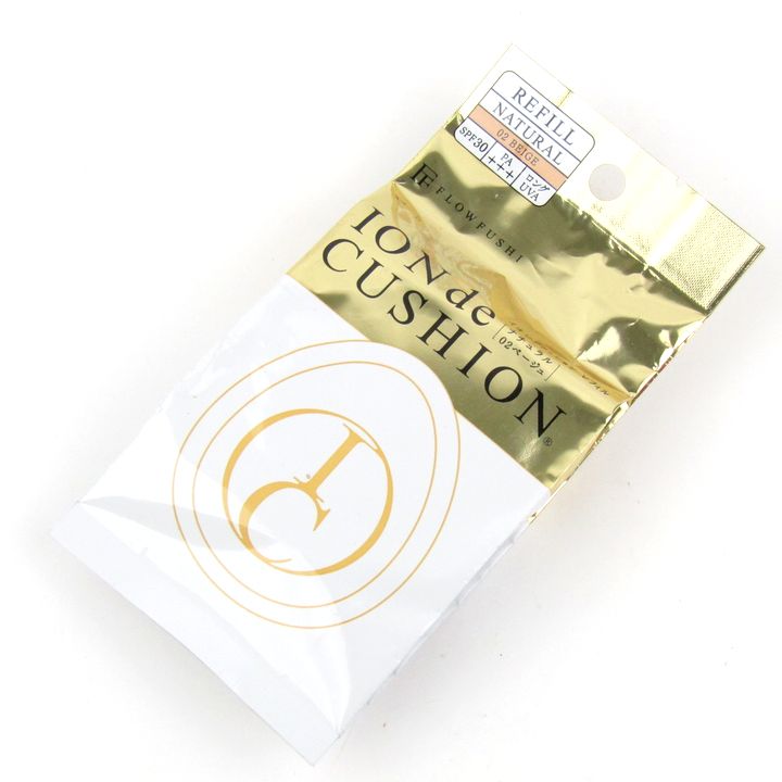 フローフシ イオンデクッション 02 ベージュ  2個セット フローフシ イオンデクッション 02 ベージュ 2個セット