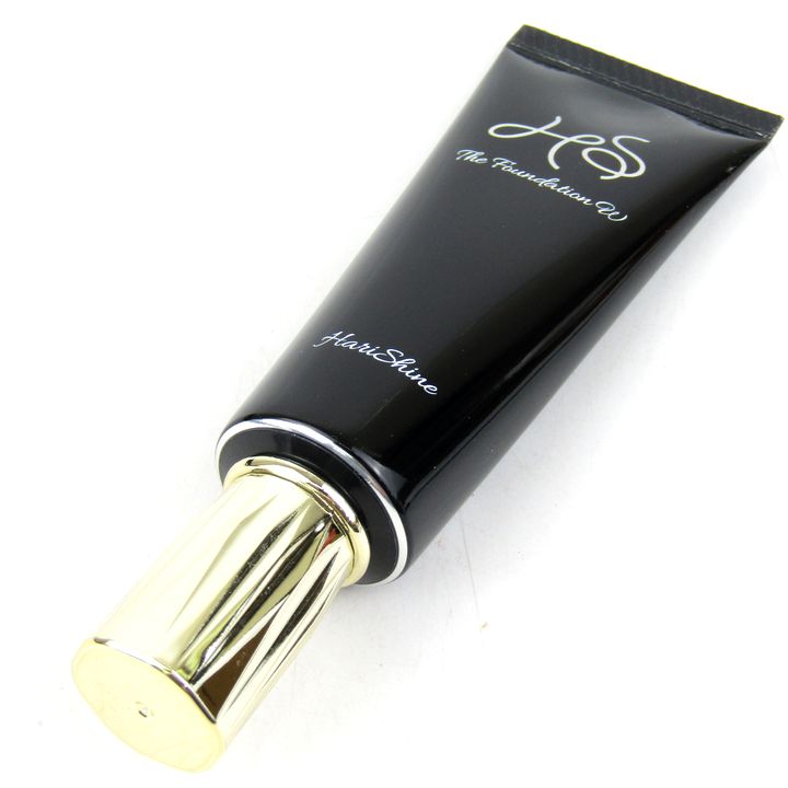 ハリシャイン 薬用リンクルケア美白リキッドファンデーション 若干使用